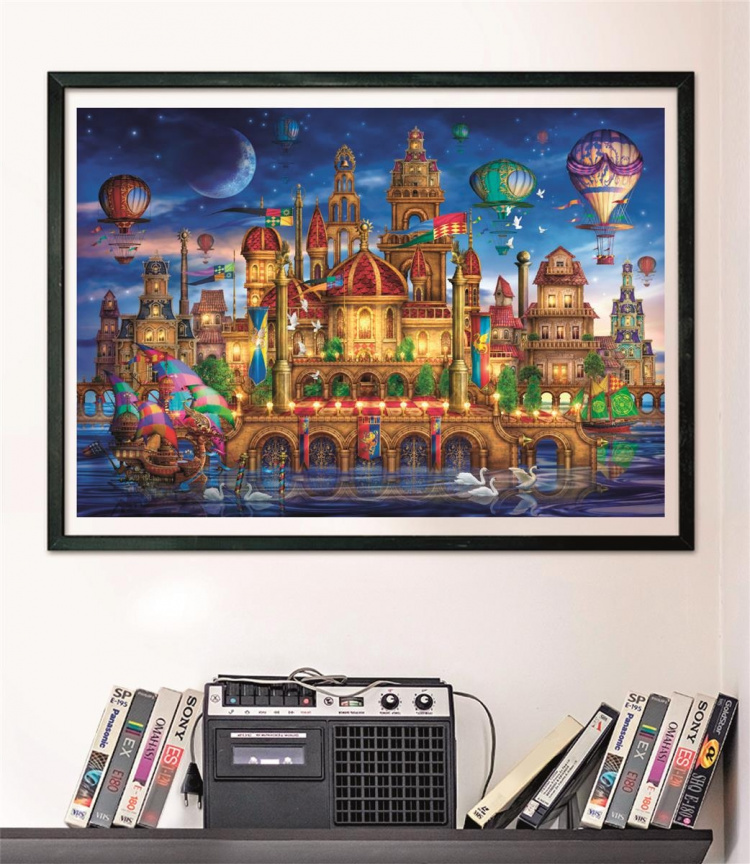 Clementoni 1000 stuks CB High Quality Collection binnenstad