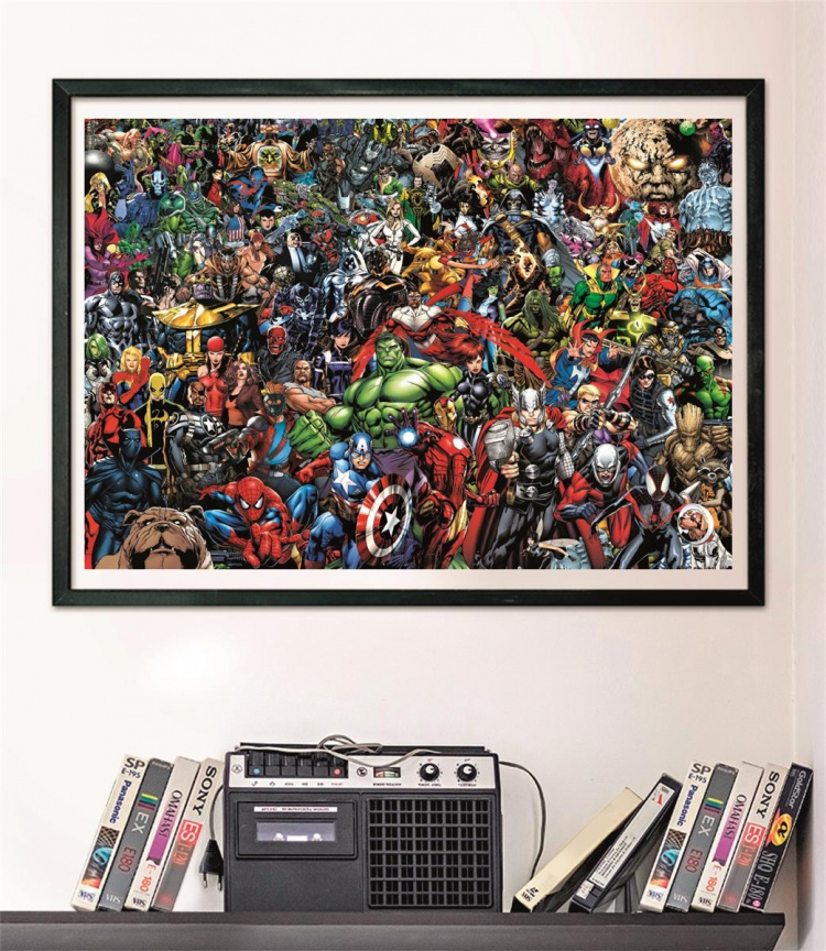 Clementoni 1000 stuks CB Onmogelijke Puzzel Marvel Avengers