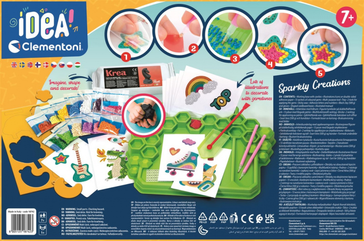 Clementoni Sprankelende creaties lab