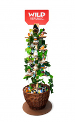 Wild Republic Display Woodhang vogels met geluid