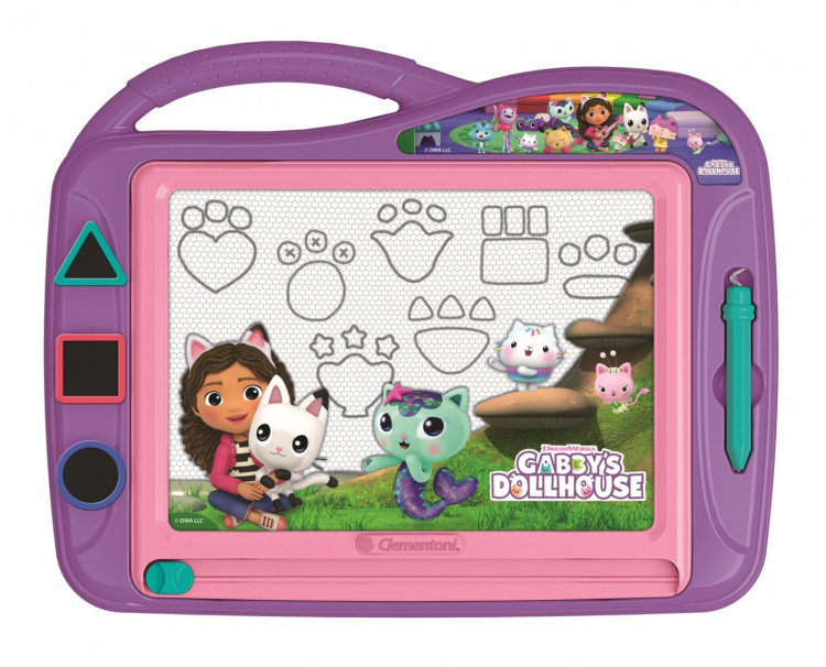 Clementoni Magneetbord Gabby\'s Poppenhuis