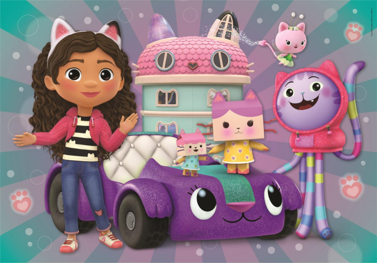 Clementoni 2x20 Puzzels Kids Gabby\'s Poppenhuis