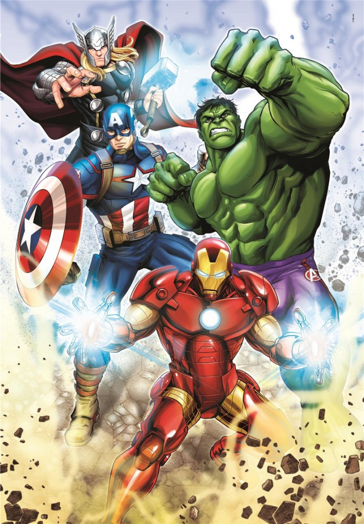 Clementoni 60 puzzels kinderen Marvel Avengers