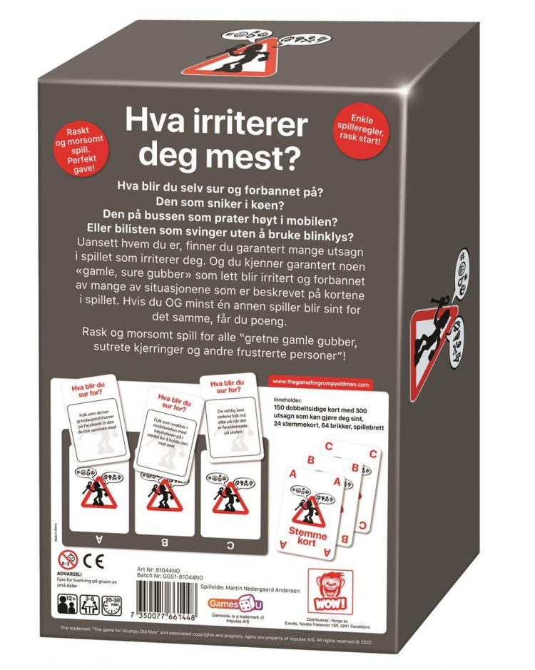 Plasto Chagrijnige oude mannen (NEE)