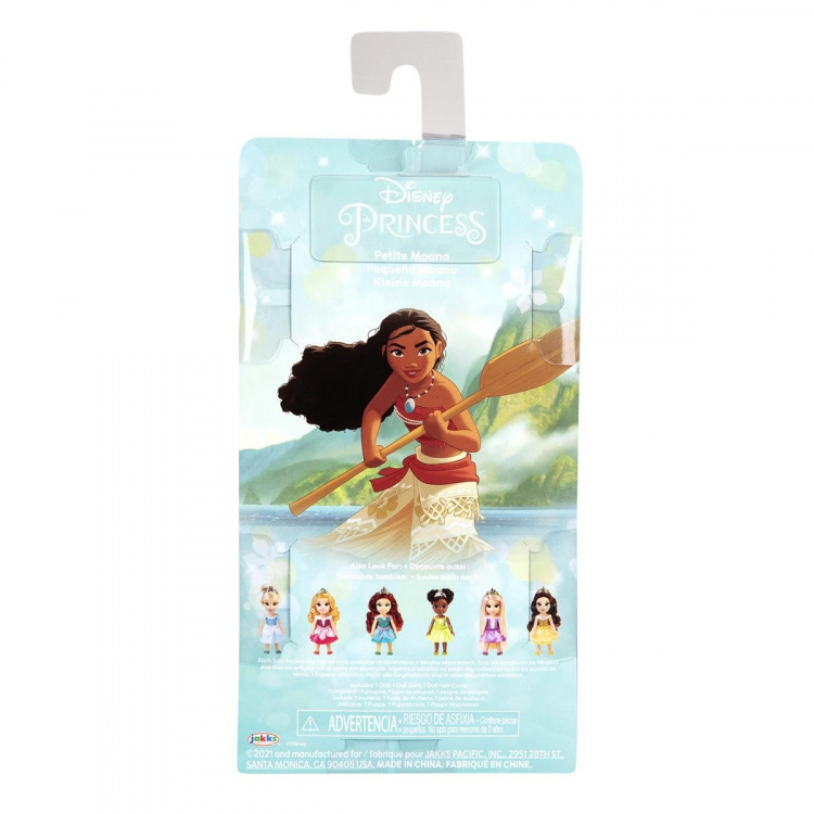 JAKKS Pacific Disney prinses 6 Inch kleine pop met kam Vaiana