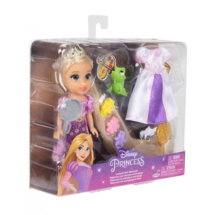 JAKKS Pacific Disney Prinses 6 Inch Petite Pop met Extra Mode & Accessoires Langste Haar Rapunzel JAKKS Pacific Disney Prinses 6 Inch Petite Pop met Extra Mode & Accessoires Langste Haar Rapunzel