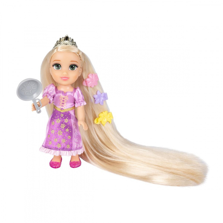 JAKKS Pacific Disney Prinses 6 Inch Petite Pop met Extra Mode & Accessoires Langste Haar Rapunzel JAKKS Pacific Disney Prinses 6 Inch Petite Pop met Extra Mode & Accessoires Langste Haar Rapunzel