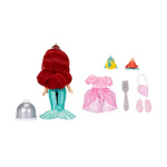 JAKKS Pacific Disney Prinses 6 Inch Petite Pop met Extra Mode & Accessoires Sea to Land Ariel