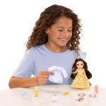 JAKKS Pacific Disney Princess 6 Inch Kleine Pop met Extra Mode & Accessoires Be Our Guest Belle