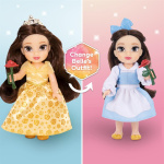 JAKKS Pacific Disney Princess 6 Inch Kleine Pop met Extra Mode & Accessoires Be Our Guest Belle