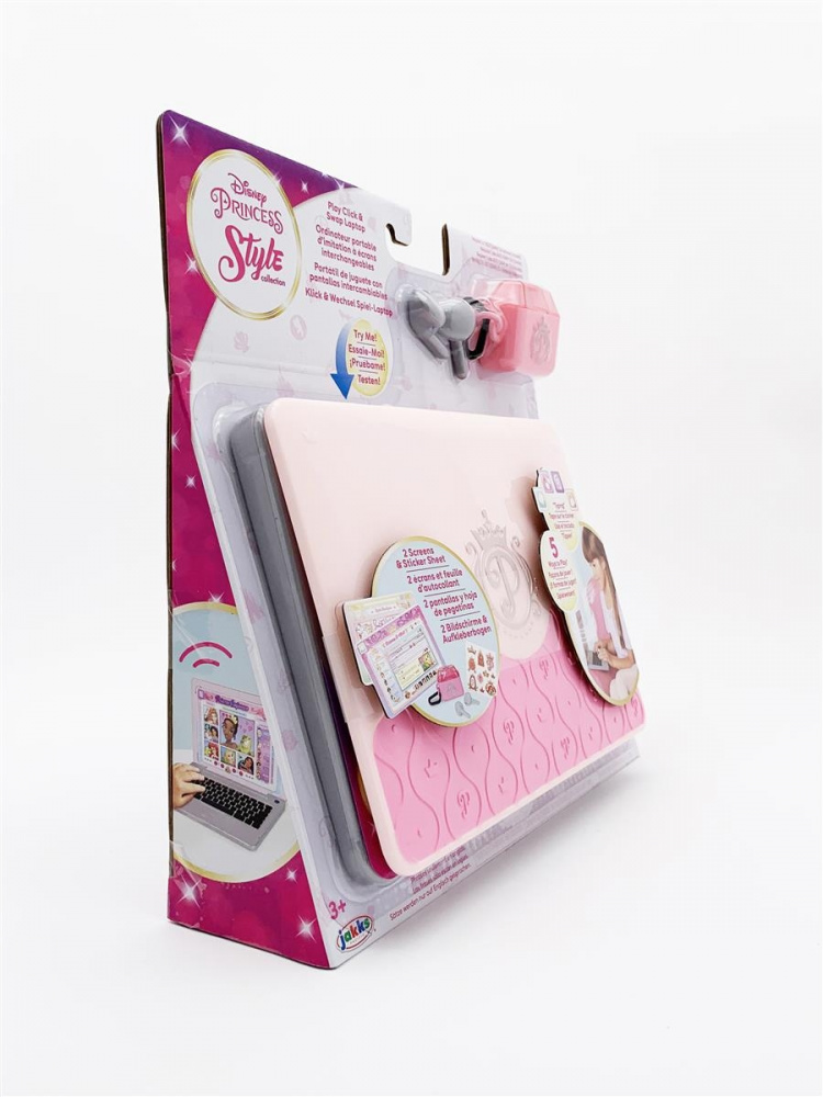 JAKKS Pacific Disney Princess Style Collection Play Laptop