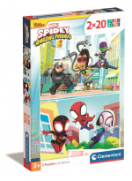 Clementoni 2x20 Puzzels Spidey en zijn Verbazingwekkende Vrienden