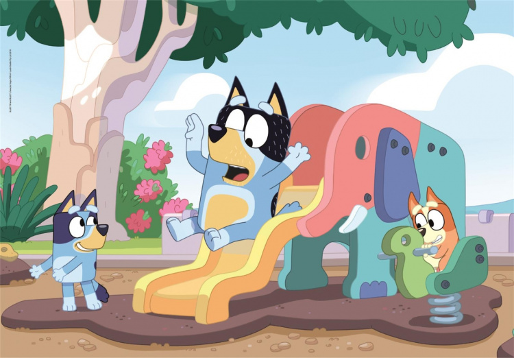 Clementoni 104 puzzels Bluey -2
