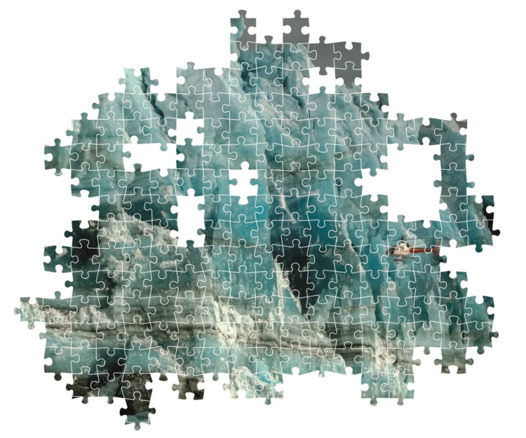 Clementoni 1000 stuks CB High Quality Collection National Geographics Hubbard gletsjer