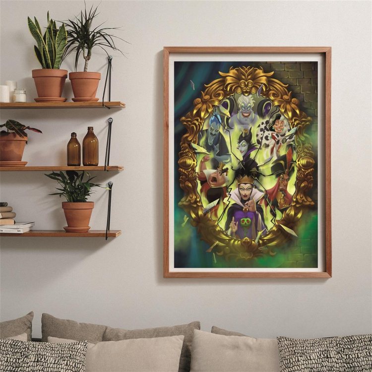 Clementoni 1000 stuks CB High Quality Collection Disney schurken