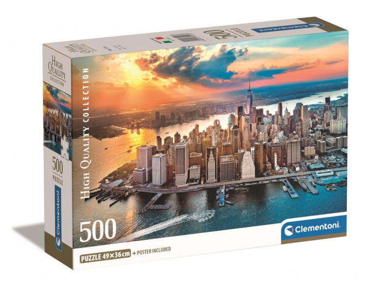 Clementoni 500 stuks CB hoge kwaliteitscollectie New York