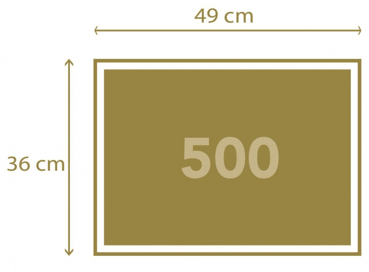 Clementoni 500 stuks CB High Quality Collection dicht bij elkaar