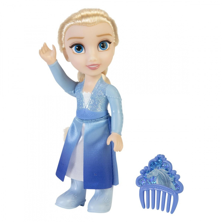 JAKKS Pacific Disney Frozen 6 Inch Kleine pop met kam Avontuur Elsa