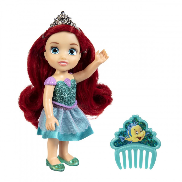 JAKKS Pacific Disney Princess 6 Inch Kleine pop met kam Ariël