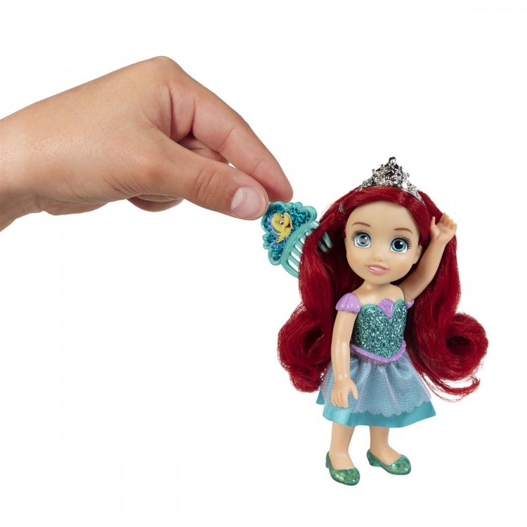 JAKKS Pacific Disney Princess 6 Inch Kleine pop met kam Ariël