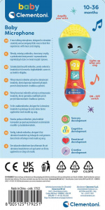 Clementoni Baby Microfoon