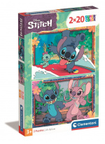 Clementoni 2X20 puzzels Disney Stitch
