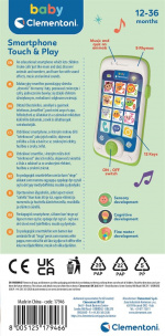 Clementoni Smartphone aanraken en spelen
