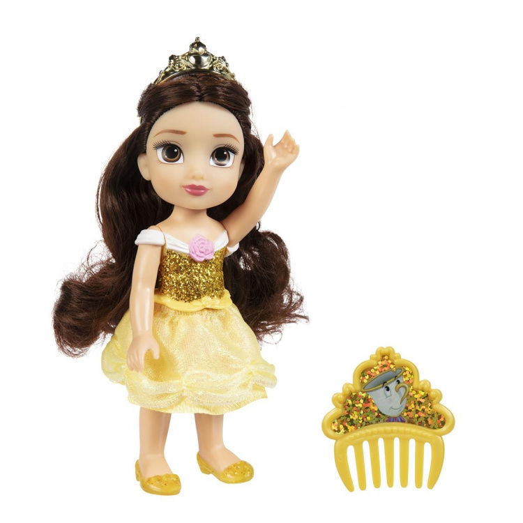 JAKKS Pacific Disney Princess 6 Inch Kleine pop met kam Belle