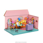 JAKKS Pacific De Simpsons 2,5 Inch Speelset Simpsons Woonkamer