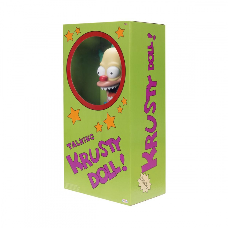 JAKKS Pacific De Simpsons Feature Pluche 16 Inch Goed/Evil Krusty