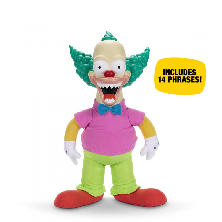 JAKKS Pacific De Simpsons Feature Pluche 16 Inch Goed/Evil Krusty