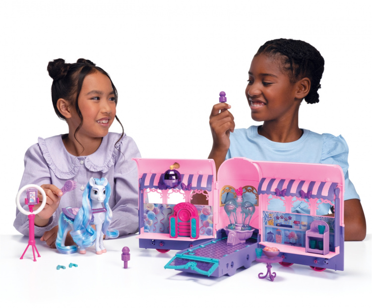 JAKKS Pacific Wild Manes Speelset Clubhuis Trailer