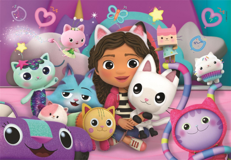 Clementoni 60 stuks kinderpuzzels Gabby\'s