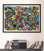 Clementoni 1000 stuks CB High Quality Collection DC Comics onmogelijk