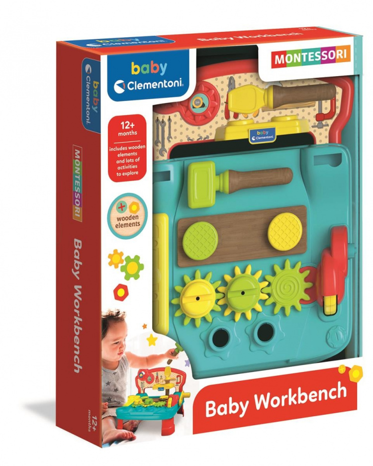 Clementoni Montessori Baby Werkbank