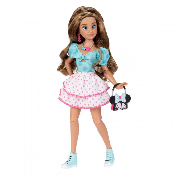 JAKKS Pacific Disney 4EVER Fashion Doll met extra mode geïnspireerd door Minnie