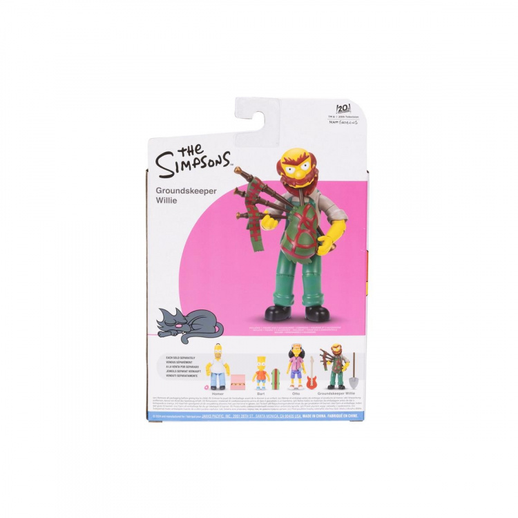 JAKKS Pacific De Simpsons 5 Inch Figuur Terreinwachter Willie
