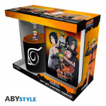 Abysse NARUTO SHIPPUDEN - Pck mok320ml + Sleutelhanger PVC + Notitieboekje Naruto