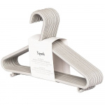 3 Sprouts Kleerhanger van tarwestro 15 stuks Grijs