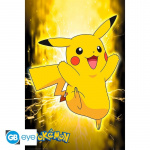 Abysse POKEMON - Poster Maxi 91.5x61 - Pikachu Neon Abysse POKEMON - Poster Maxi 91.5x61 - Pikachu Neon