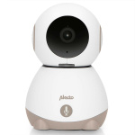 Alecto Wi-Fi-babyfoon met camera Wit/Taupe