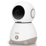 Alecto Wi-Fi-babyfoon met camera Wit/Taupe