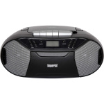 imperial PBB 1 Compacte draagbare boombox met CD-speler, cassettedeck en FM-radio