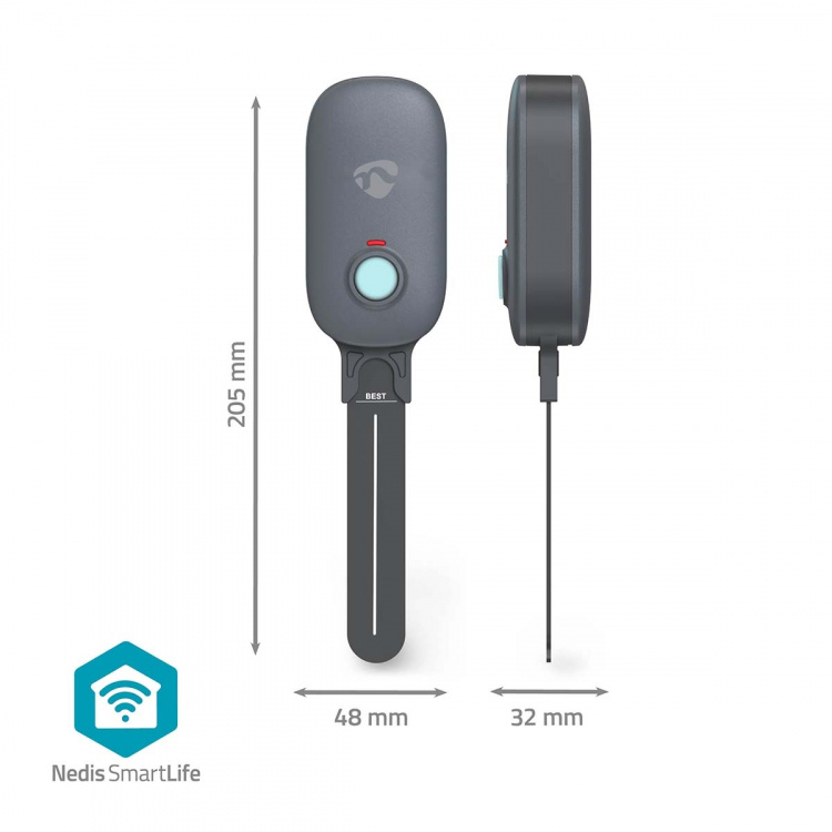 Nedis SmartLife Bodemvochtmeter | Bluetooth® | Batterij Gevoed | IP55 | 0 - 100 % | Android™ / IOS Nedis SmartLife Bodemvochtmeter | Bluetooth® | Batterij Gevoed | IP55 | 0 - 100 % | Android™ / IOS