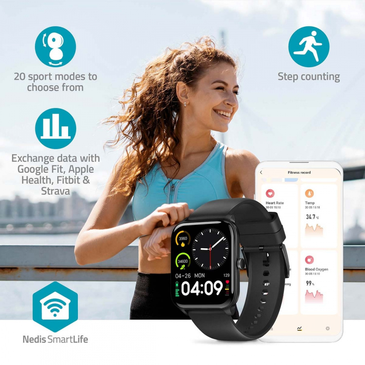 Nedis SmartLife-horloge | 1.69 