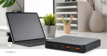 Nedis Bureaulader | 65 W | GaN | 1.5 / 2.0 / 2.5 / 3.0 / 3.25 A | Outputs: 4 | USB-A / USB-C™ | Euro | 1.50 m | Automatische Voltage Selectie Nedis Bureaulader | 65 W | GaN | 1.5 / 2.0 / 2.5 / 3.0 / 3.25 A | Outputs: 4 | USB-A / USB-C™ | Euro | 1.50 m | Automatische Voltage Selectie