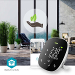 Nedis SmartLife Luchtkwaliteitsmonitor | Wi-Fi | Inclusief display | Koolstofdioxide (CO2) / Temperatuur / Vochtigheid | Android™ / IOS | Wit / Zwart