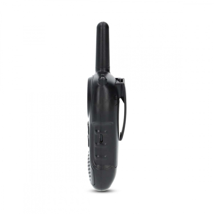Nedis Walkie talkie Set | 2 Handsets | Tot 10 km | Frequentiekanalen: 8 | PTT / VOX | tot 3 uur | Koptelefoonoutput | Zwart