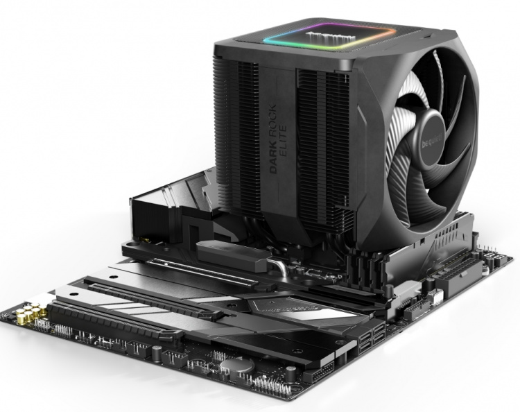 be quiet! Donkere rots Elite