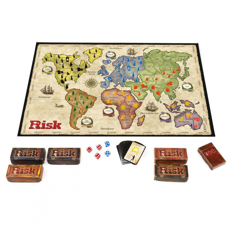 Hasbro Risk - Spillet om strategi, erobring og seier (NO)